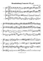 Brandenburg Concerto No.3, part 1