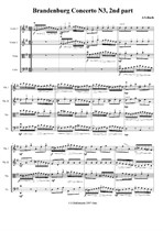 Brandenburg Concerto No.3, part 2